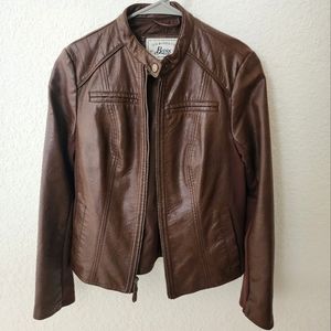 Bass Women's Faux Leather Jacket